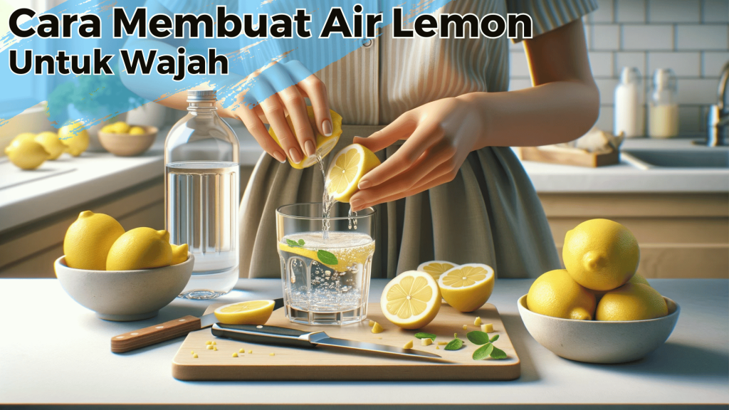 Cara Membuat Air Lemon Untuk Wajah